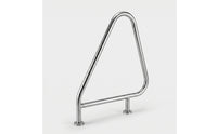 Floor-Mounted Pool Ladder Handrail Heavy Duty Pool Handrail Long-Lasting Safety Grab Bar Stable for Backyard Pools