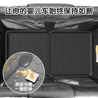 跨境热销婴儿车硅胶垫防水防脏汽车后备箱垫Wonderfold W4保护垫