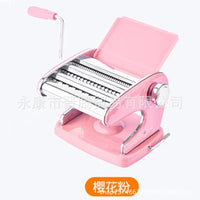 晋腾小型家用面条机三刀 多功能手动压面机不锈钢挂面机批发 厂家