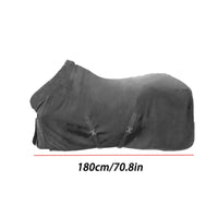 Fleece Horse Blanket Warm Midweight Horse Blanket Adjustable Leg Straps