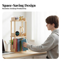 Multi-Tier Desk storage-space Saving 2-Tier complimentarystanding Shelf adaptable