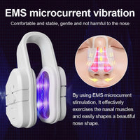 EMS Pulse Nose Up Clip with Vibration