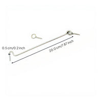 Window Hook, Iron Wind Brace, Stable Sliding Window Stay, Easy Installation, Adjustable, Home Office