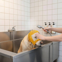 Comfortable Waterproof Dog Ear Cover Reusable Dog Bathing Head Cover Quick Dry for Dogs, Grooming