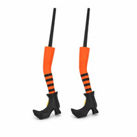 Witch Legs Planter Decoration Reusable Halloween Planter Stake Easy to Store