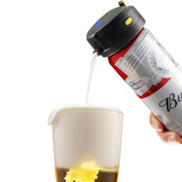 啤酒打泡器罐装啤酒泡沫机起泡器调酒器打泡机聚会喝酒神器开瓶器