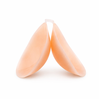 Strapless Backless Invisible Bra for Wedding Dress and Reusable Push Up Silicone with Double Thickness for Enhanced Lift