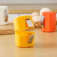 Egg Topper Cutter Stainless Steel Blade Egg Topper Food Grade Material Kitchen Gadget for Children, Elderly, Breakfast