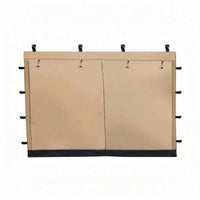 Double Layer Side Panel Skirted Tent Side Curtain Reinforced Bottom Border