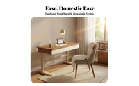 Hand-Crank Adjustable Desk Minimalist with design Crank-Adjustable Desk Telescopic Legs Easy Assembly for Students, Workspace