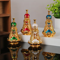 Ornate Perfume Bottle Openwork Home Decor Scrollwork
