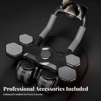 Ab Wheel, Automatic Return, Four-Wheel Home Fitness Equipment for Core Training