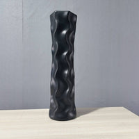 Plastic Imitation Ceramic Vase Lightweight Home Decoration Shatter Resistant