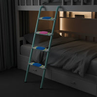 2 Pieces Dorm Bed Ladder Pad Thickened Bunk Bed Ladder Pad Noise Reduction Luminescentin-the-Dark Dots for Dormitory