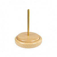 Wooden Yarn Spool Stand Long-Lasting Craft Supply Handmade