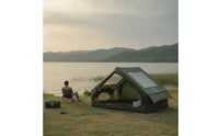 Quick Setup Inflatable Cabin Tent Waterproof Inflatable Tent Glamping Ventilated for Campers, Picnics