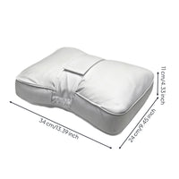Leg Pillow with Strap Contoured Leg Positioning Pillow Cushion Ergonomic Padded for Side Sleepers, Bed, Sofa