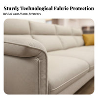 Multi-Piece Lounger Set Italian aesthetic Straight-Line Settee Minimalist Design Sofa for Small Apartment Dwellers, Homeowners, Lounge Area