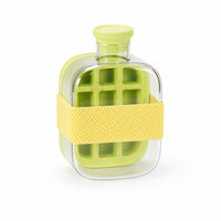 Ice Cube Mold Bottle Rectangular Drinkware Included Straw