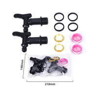 IBC Tote Adapter Faucet Leak-Resistant Seal S60x6 Thread Container Tap