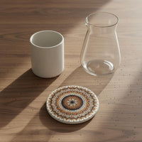 Ceramic Absorbent Coaster Non-Slip Absorbent Ceramic Coaster Protects Furniture Tableware Accessory for Kitchen Counter