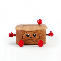 Tissue Box with Phone Holder Decorative Cartoon Tissue Holder Tabletop for Bedside Table