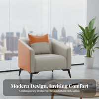 Light Luxury Aesthetic Sofa and Coffee Table Combo Modern Minimalist Design Multi-Piece Seating Group Ergonomic Support Lounge Suite Easy Assembly for Interior Designers, Business Owners, Apartment Residents, Reception Area, Hotel Lobby, Cafe