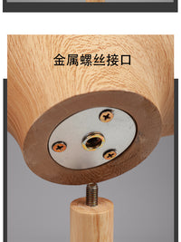 浅木纹台式头模帽架假发展示架帽子陈列架帽托假人模特头眼镜架子