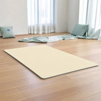 Extra Wide Exercise Mat Non-Slip Exercise Mat Cushioned for Home Workout, Stretching, Dance Practice