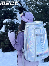 Meck滑雪包双肩包滑雪装备收纳包干湿分离滑雪鞋滑雪服背包大容量