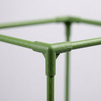 Garden Trellis for Outdoor Plants and Plant Support, Heavy Duty Square Tomato Cage for Plants Indoor, Fiberglass Tube Plant Stakes, Potted Stand