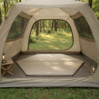 Comfortable Hexagonal Camping Mat Long-Lasting Inflatable Camping Mattress Portable Sleeping Pad Easy to Clean for Glampers, Glamping