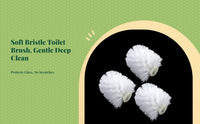 Toilet Brush: Glass Base