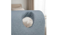 Ear Support Pillow Breathable Opening Design Ear Cutout Cushion Noise Reducing for Sleeping, Rest