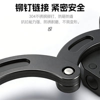 West Biking Bicycle Lock Chain Lock for Electric Scooter and Bike Anti-Theft Folding Lock