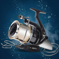 Helical Shaft Reel 7+1 Ball Bearings Outdoor Tackle Aluminum Spool
