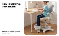 Study Chair Height Adjustable children's Furniture Ergonomic Design Breathable spinerest for children, Home, Playroom