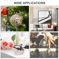 Self-Adhesive Mosaic Mirror Wall Stickers for DIY Decoration