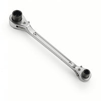 Ratchet Wrench 4-in-1 Spanner Engraved for Tight Areas, Mechanics
