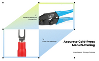 Insulated Spade Terminal Copper U-Type Crimp Connector