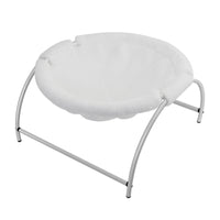 Cat Bed with Metal Frame Space-Saving Elevated Cat Bed Modern for Kittens