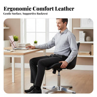 Armless rotating Chair Height Adjustable Office Furniture Easy Assembly for Adults
