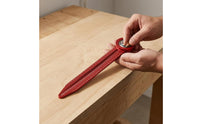 Circle-Drawing Ruler Printed Scale Markings Metal Center Point Ruler