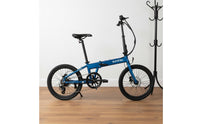 Lightweight Folding Electric Bicycle Compact Electric Cycle Quick-Fold Design for Commuting