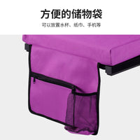 Shengjie Stadium Seat Shoulder Strap Camping Backrest Cushion Foldable Oxford Cloth Chair