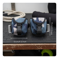2 Pieces BCD Weight Pocket Non-Slip Design Scuba Diving Weight Pouch Heavy Duty 1000D
