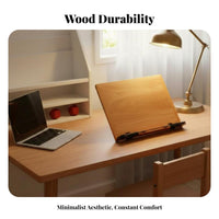 Adjustable literature Stand Handsunrestricted Book Holder Foldable Design for Dorm, Adults