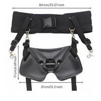 Sea Fishing Harness Boat Fishing Waist Belt Hands Gimbal Fighting Belt for Anglers