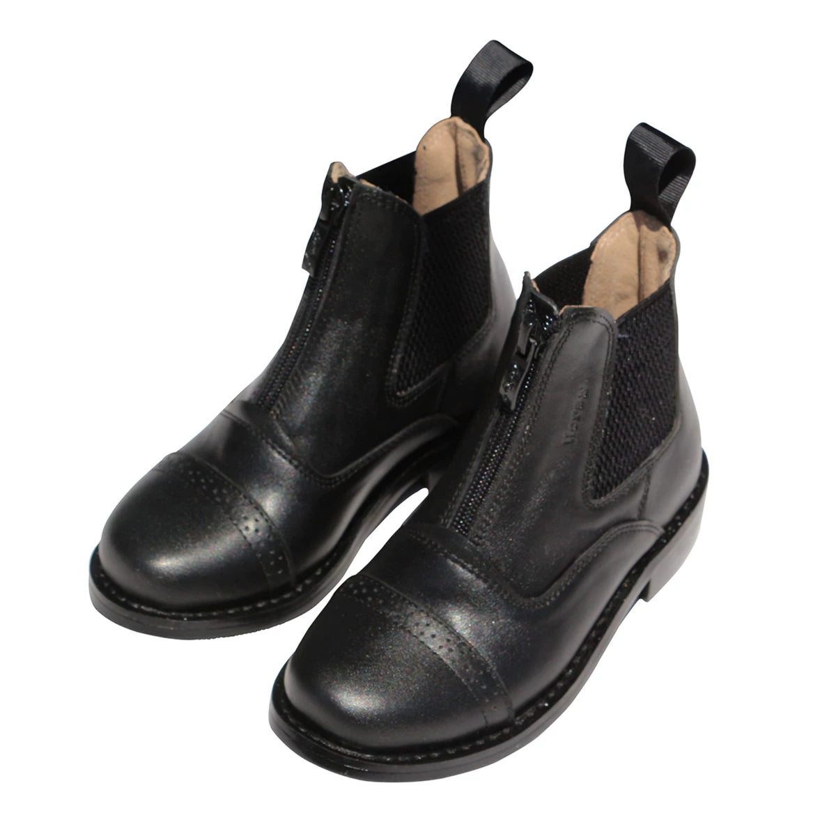 Short Horse Riding Boots Waterproof Paddock Boots Comfortable Outdoor Footwear for Kids