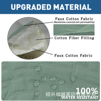 Integrated Waterproof Pet Sofa Cover Thickened Anti-Slip for Sectional Sofas